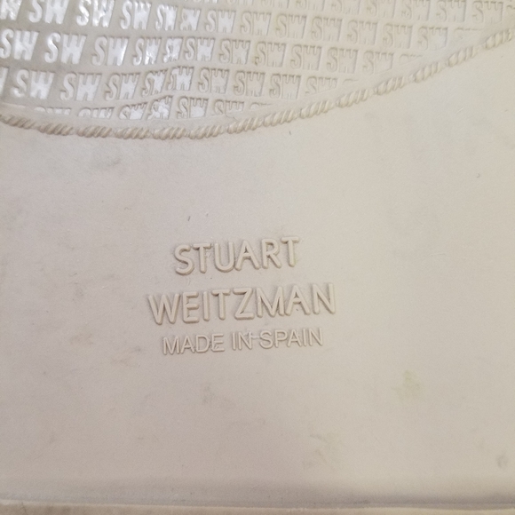 Stuart Weitzman Sandbar Leather Sandals - Picture 14 of 15